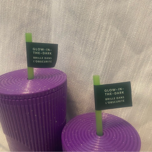 💥💥STARBUCKS FALL 2024 PURPLE GLOW IN THE DARK BUNDLE💥💥 PRICE IS FOR ALL 3!! - Picture 6 of 10